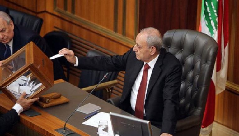 رئيس البرلمان اللبناني نبيه بري 