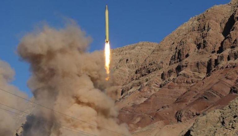تجربة إطلاق صاروخ بالستي إيراني-أرشيفية