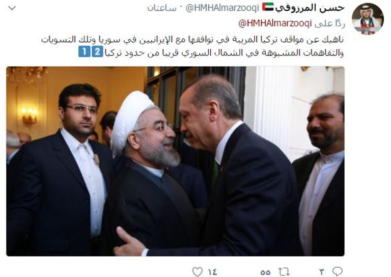 أبرز تغريدات حسن المرزوقى 