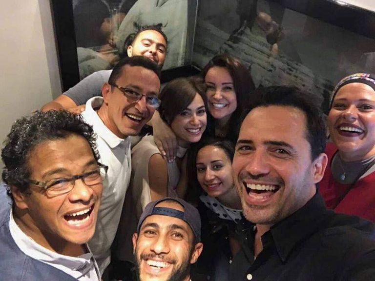 الاحتفال بانتهاء تصوير "هربانة منها"