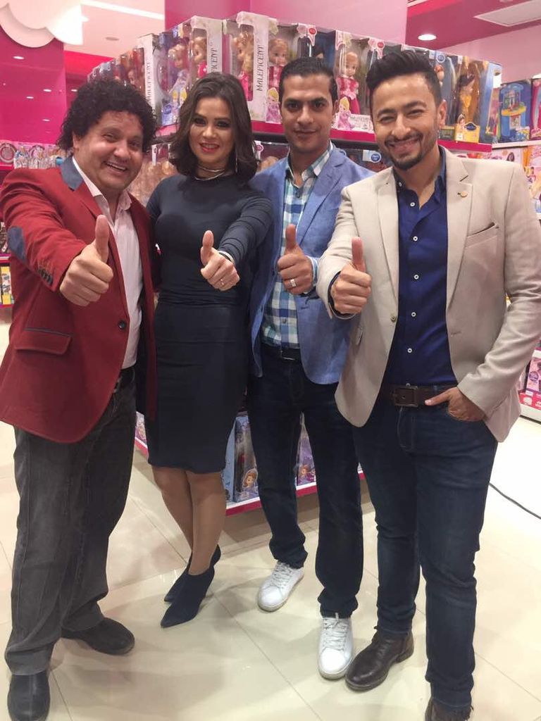 الاحتفال بانتهاء تصوير "هربانة منها"