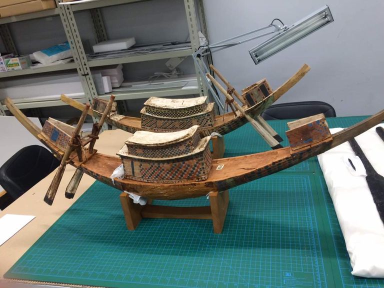 نقل القطع تمهيدا للافتتاح الجزئي للمتحف