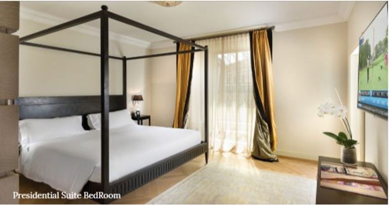 المفارش من الذهب والحرير