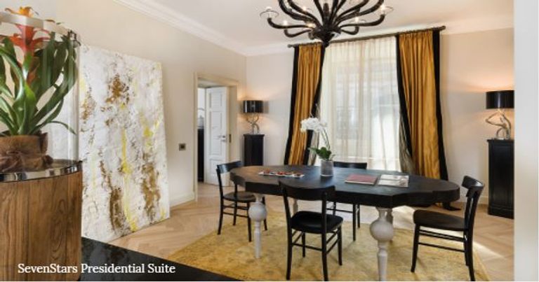 المفارش من الذهب والحرير