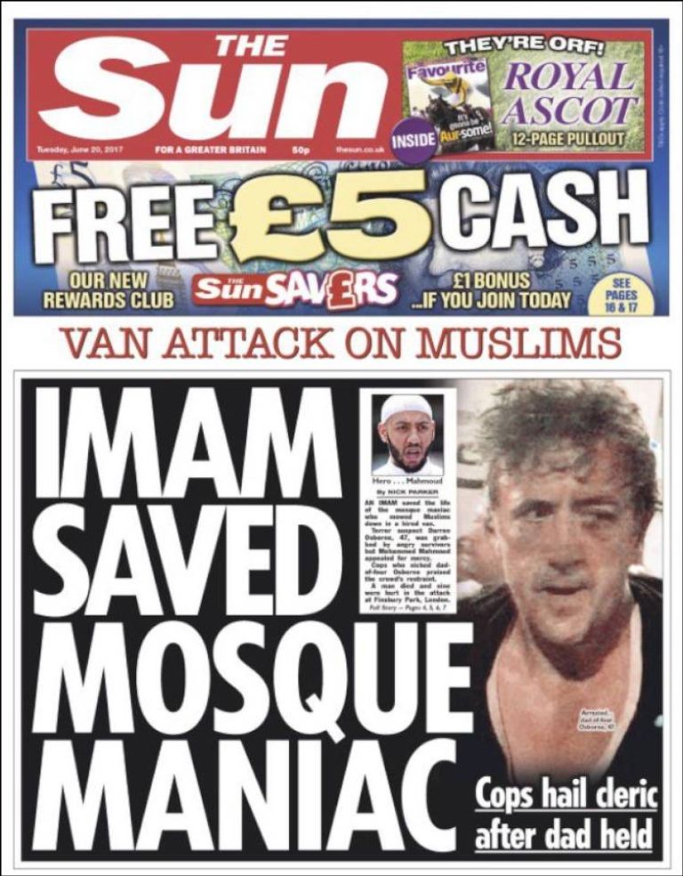 صحف وصفت الحادث بأنه هجوم على البريطانيين كلهم