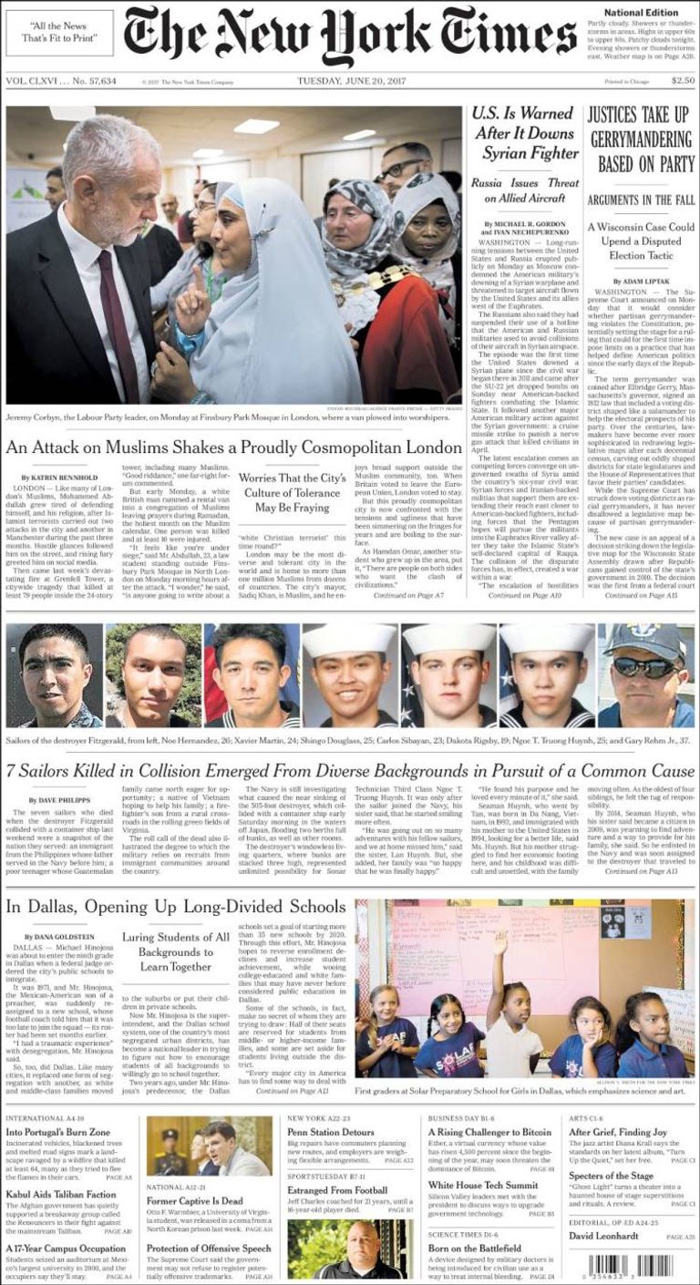 صحف وصفت الحادث بأنه هجوم على البريطانيين كلهم