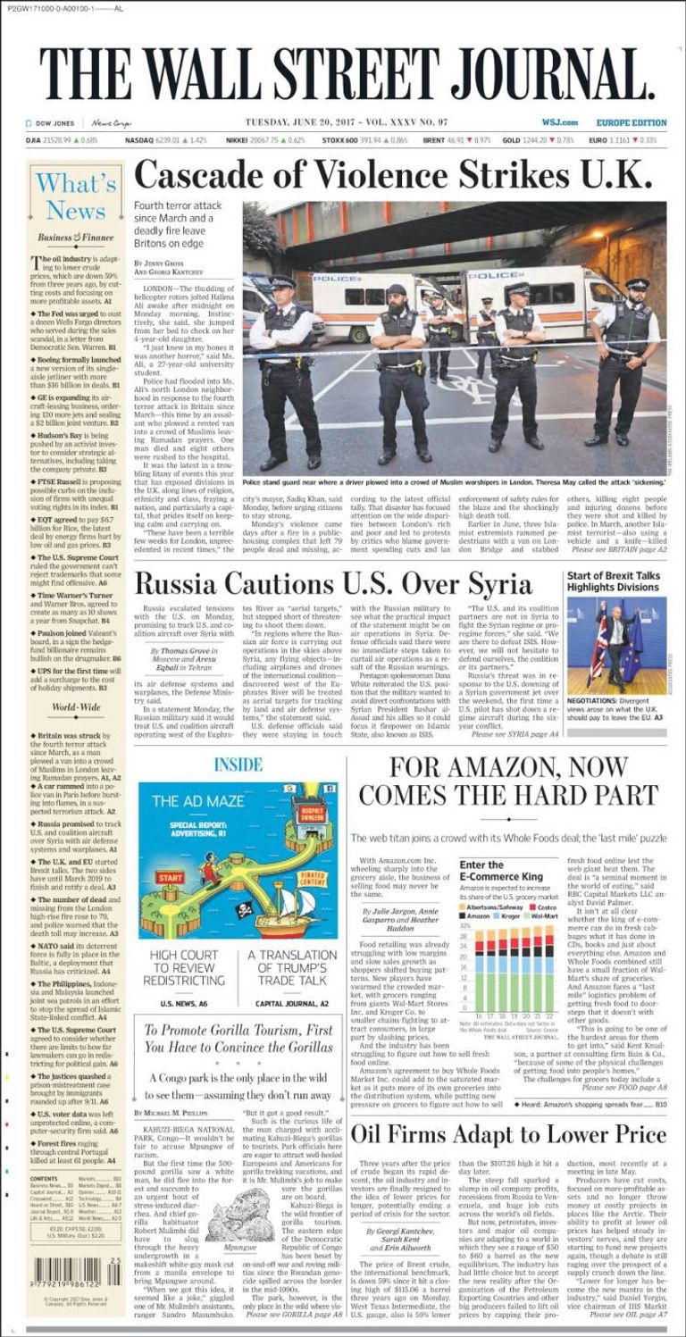 صحف وصفت الحادث بأنه هجوم على البريطانيين كلهم