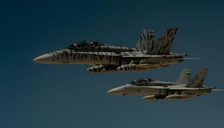 مقاتلات أمريكية تحلق فى سماء سوريا - رويترز