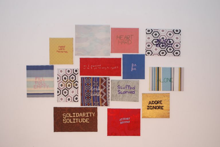 من أعمال المعرض الجديد