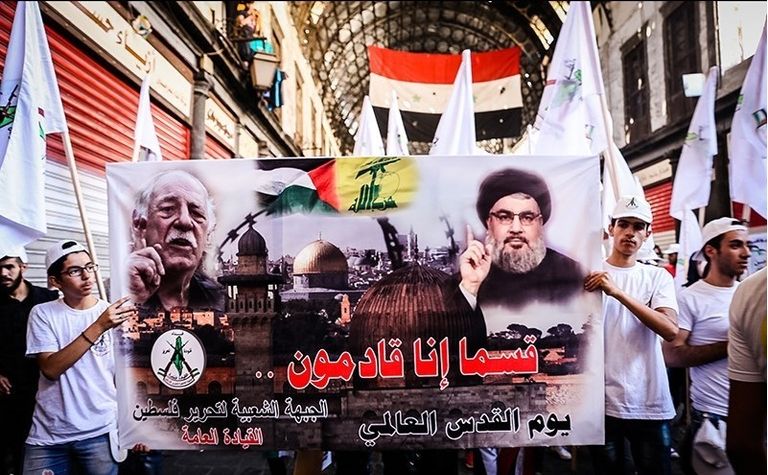 الاحتفال بيوم القدس العالمي في لبنان من جانب حزب الله