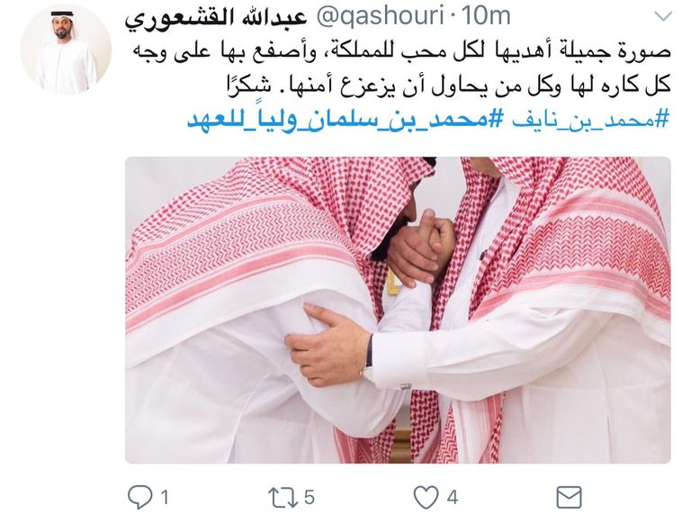 مبايعة الأمير محمد بن سلمان وليا للعهد في السعودية