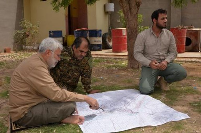 أبو مهدي المهندس نائب رئيس مليشيا الحشد يخطط لعملياته المسلحة مليشيا الحشد تحقق أحلام إيران في العراق