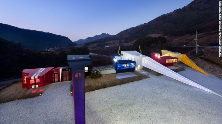 مباني كورية حديثة بتصاميم فريدة