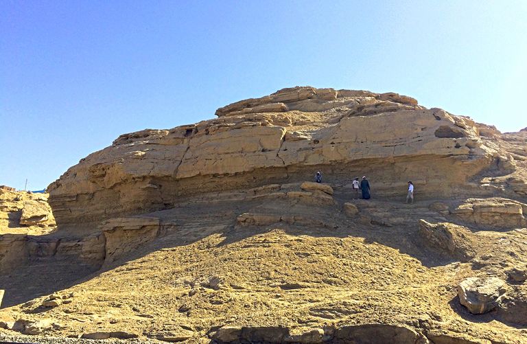  النقوش المكتشفة حديثا بمنطقة الخوي