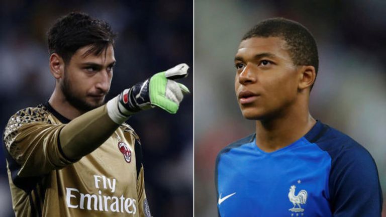 مبابي ودوناروما زيدان وبيريز