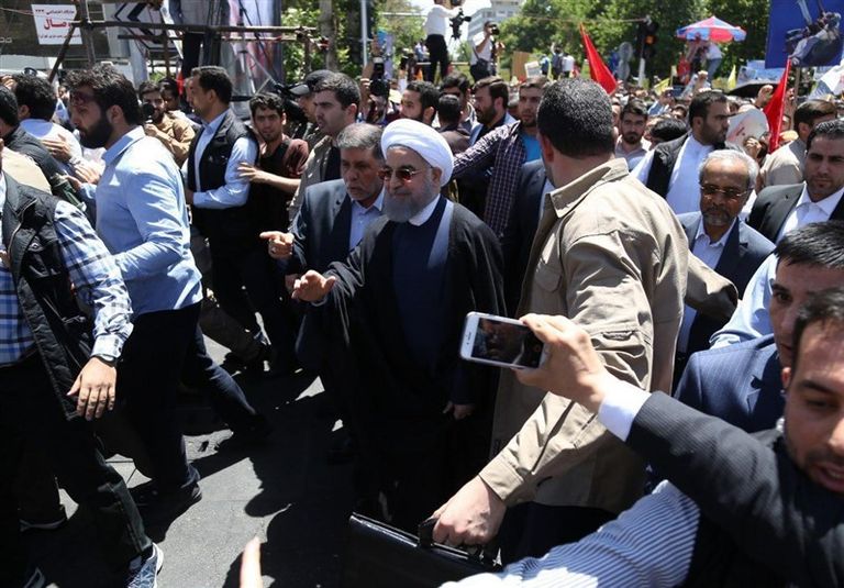 مظاهرات ترفع صور ملالي إيران في يوم القدس بالعراق