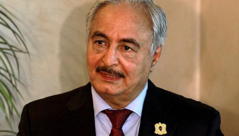 المشير خليفة حفتر القائد العام للجيش الوطني الليبي