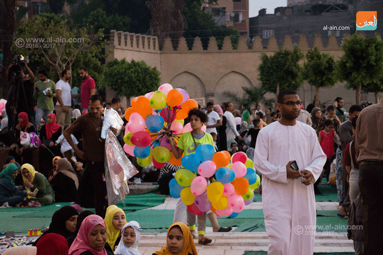 كاميرا "العين" ترصد فرحة المصريين بالعيد