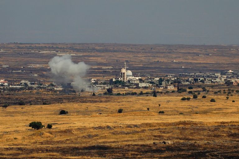 جانب من الغارات الإسرائيلية