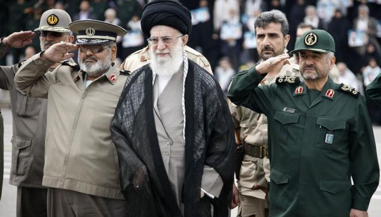مليشيا من الحشد الشعبي على الحدود بين سوريا والعراق