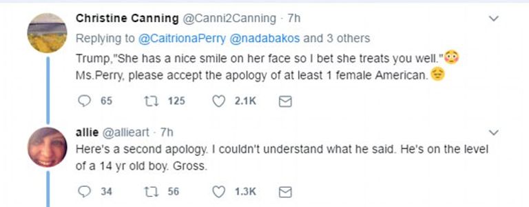 ترامب استدعى الصحفية إلى مكتبه