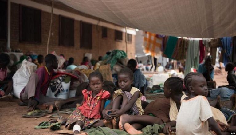 الأطفال اللاجئون في السودان