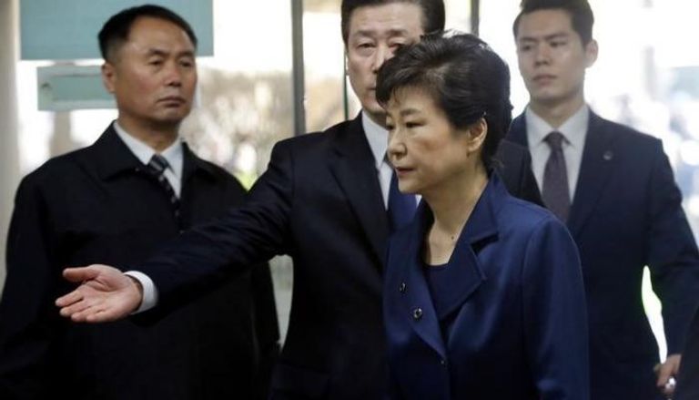 رئيسة كوريا الجنوبية المعزولة باك جون هاي 