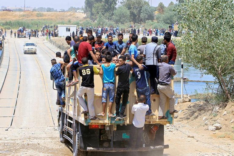 مسجد النوري خلال معارك تحريره