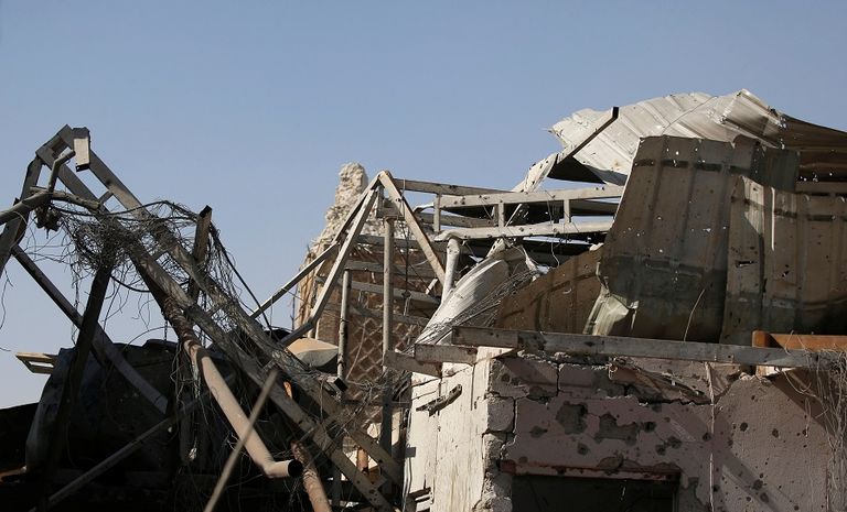 مسجد النوري خلال معارك تحريره