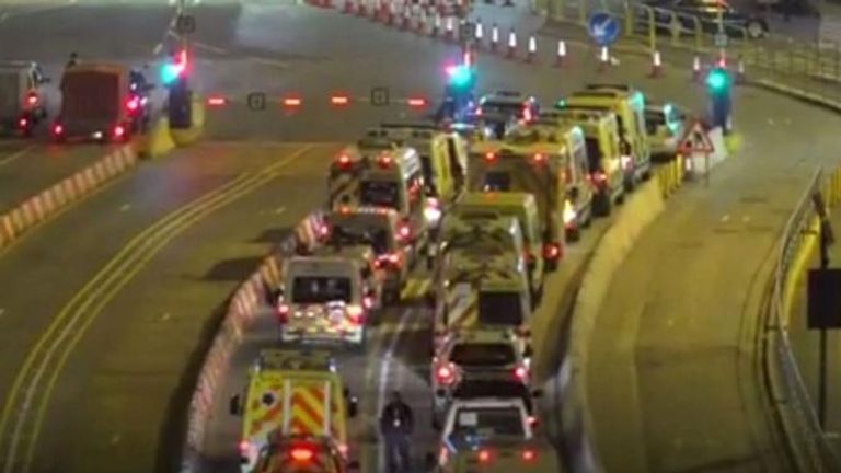 قافلة السيارات انطلقت إبريل الماضي