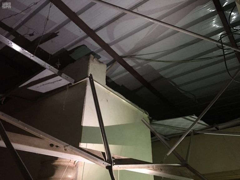 المقذوفات أطلقتها عناصر حوثية (صورة أرشيفية)