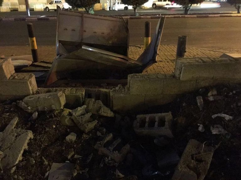 المقذوفات أطلقتها عناصر حوثية (صورة أرشيفية)