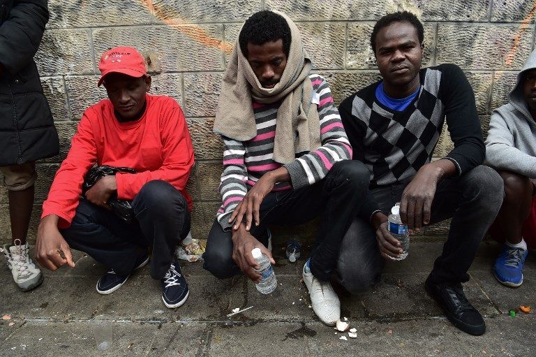 مركز إيواء المهاجرين واللاجئين في شمال باريس مركز إيواء المهاجرين واللاجئين في شمال باريس (الفرنسية)