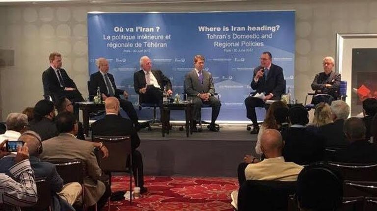 زعيمة المعارضة الإيرانية مريم رجوي