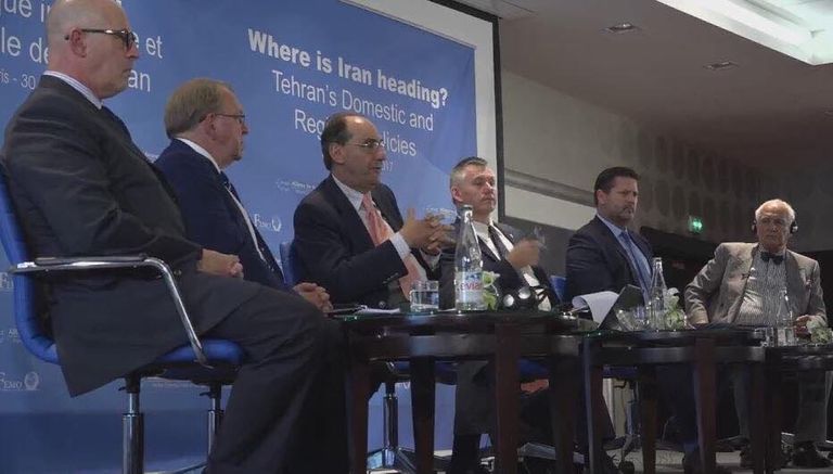 زعيمة المعارضة الإيرانية مريم رجوي