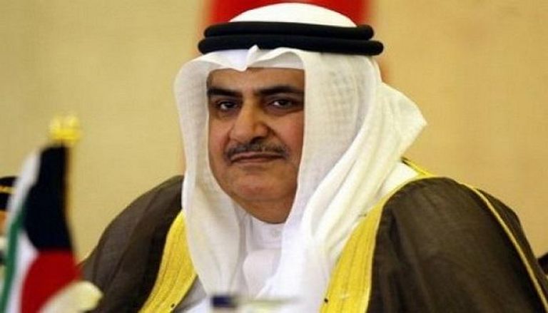  الشيخ خالد بن أحمد بن محمد آل خليفة وزير الخارجية البحريني 