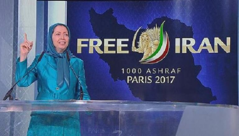 زعيمة المقاومة الإيرانية مريم رجوى