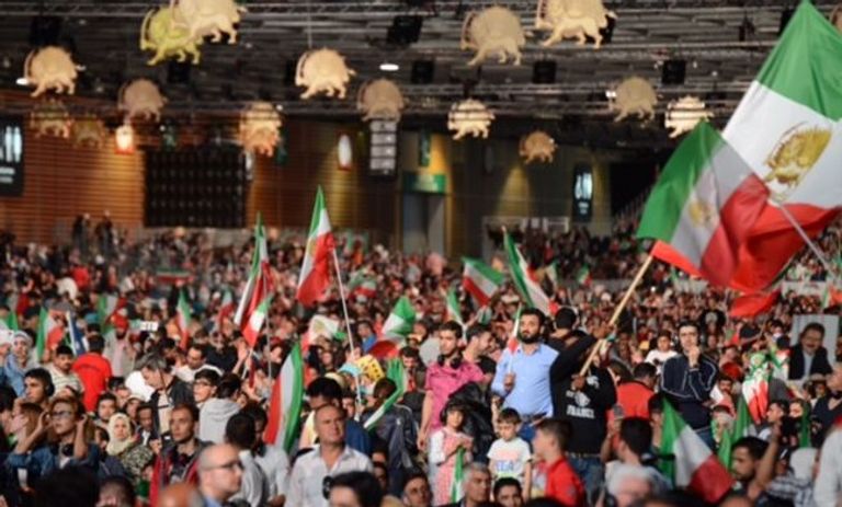 صورة من مؤتمر تحرير إيران