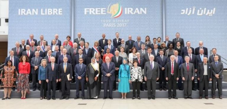 صورة من مؤتمر تحرير إيران