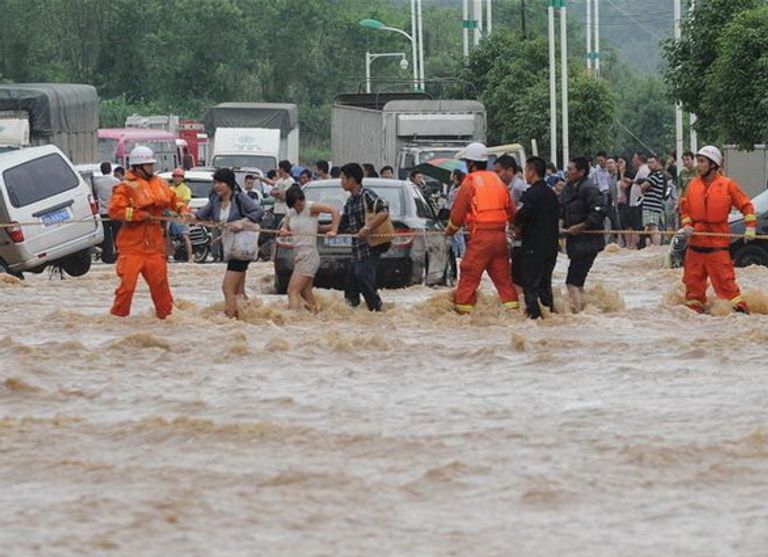 فيضانات الصين