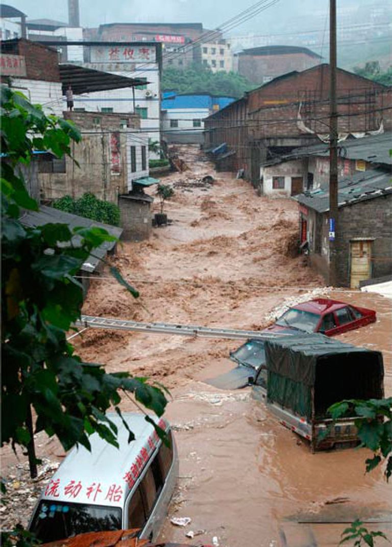 فيضانات الصين