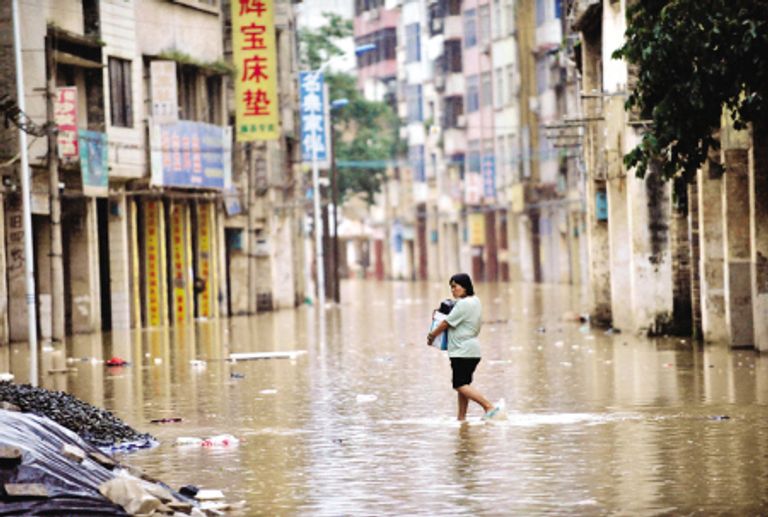 فيضانات الصين