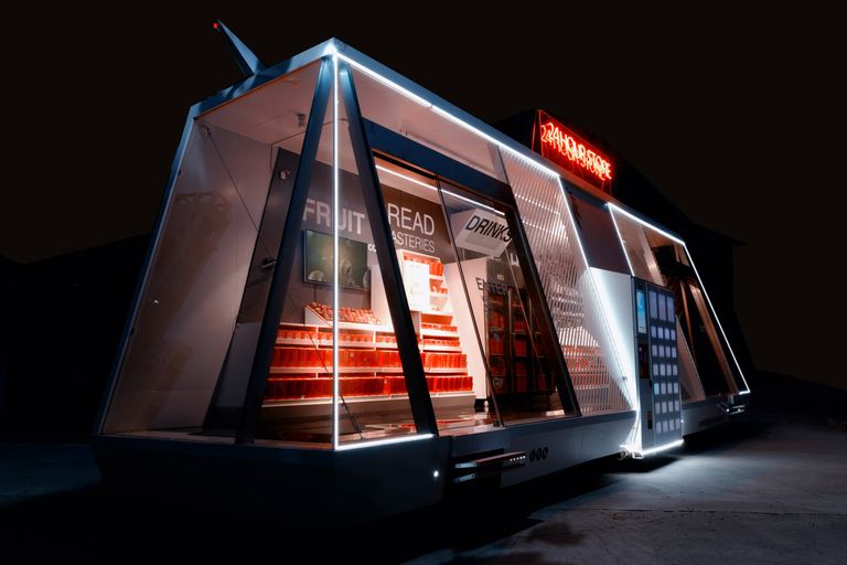 "موبي مارت" أول شاحنة ذاتية القيادة تعمل كمتجر متنقل بشنغهاي