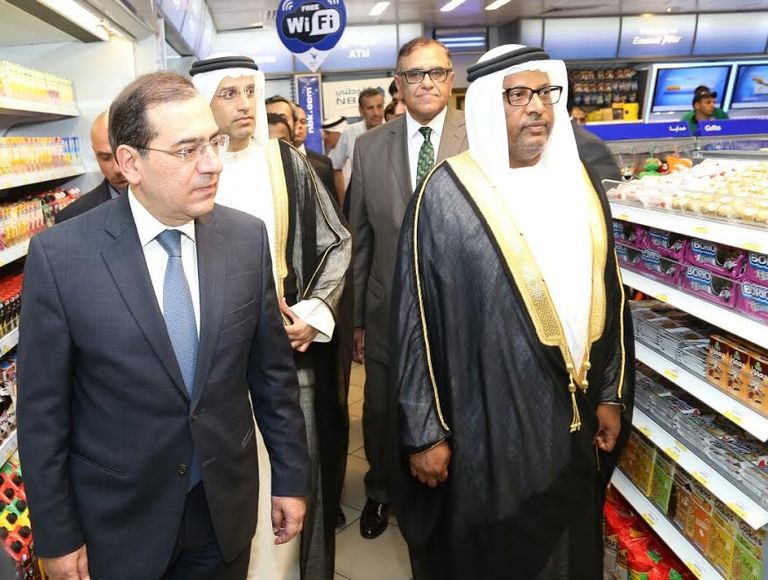 وزير البترول المصري وسفير الإمارات في القاهرة