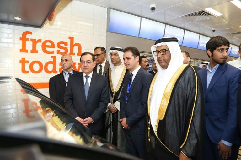 وزير البترول المصري وسفير الإمارات في القاهرة