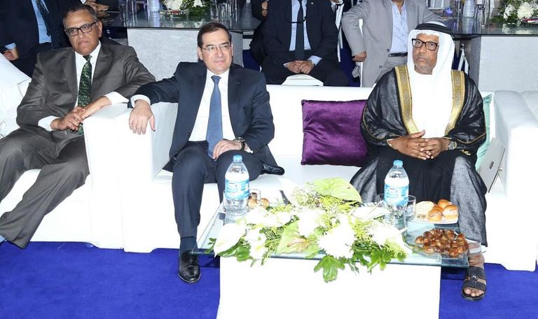 وزير البترول المصري وسفير الإمارات في القاهرة