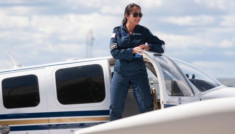 شيستا ويز - أصغر قائدة طائرة في العالم