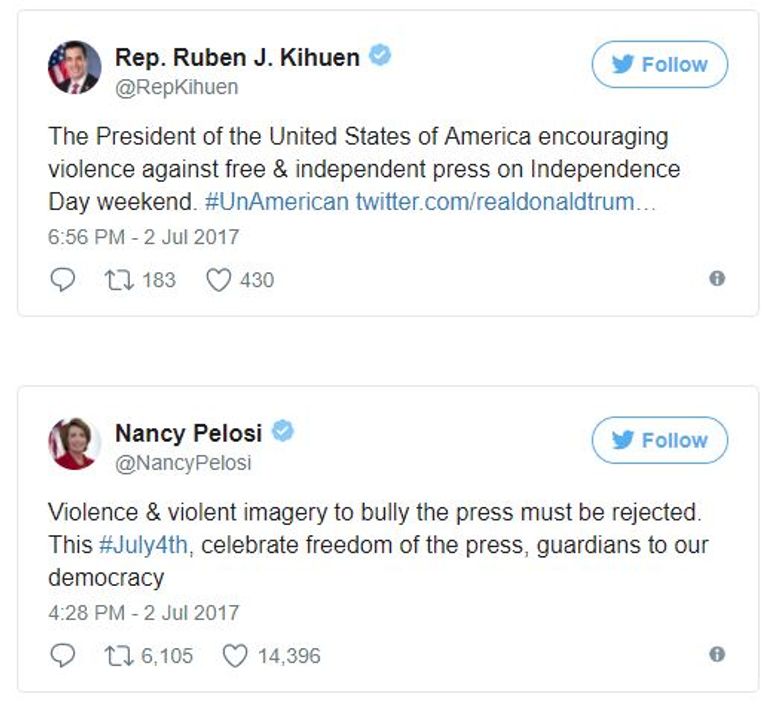 "سي إن إن" طالبت ترامب بأن يبدأ بممارسة عمله