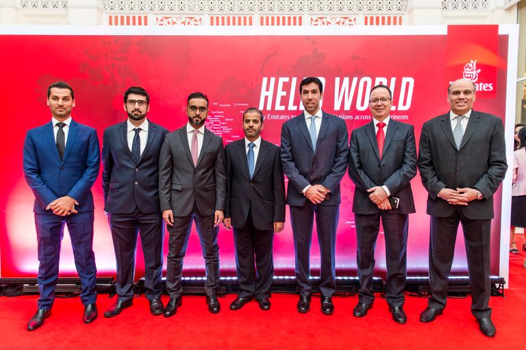 وفد طيران الإمارات في كمبوديا