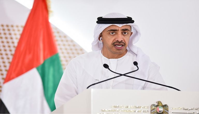 الشيخ عبدالله بن زايد آل نهيان مع وزير الخارجية الألماني 